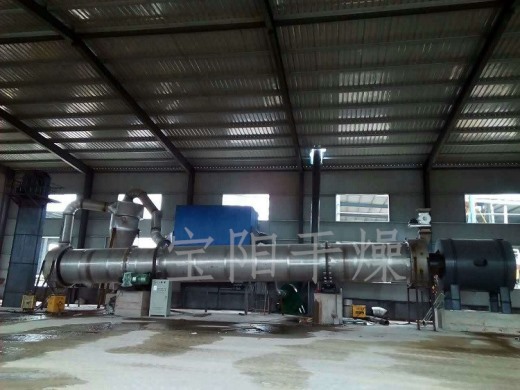 滾（轉(zhuǎn)）筒烘干設(shè)備使用現(xiàn)場